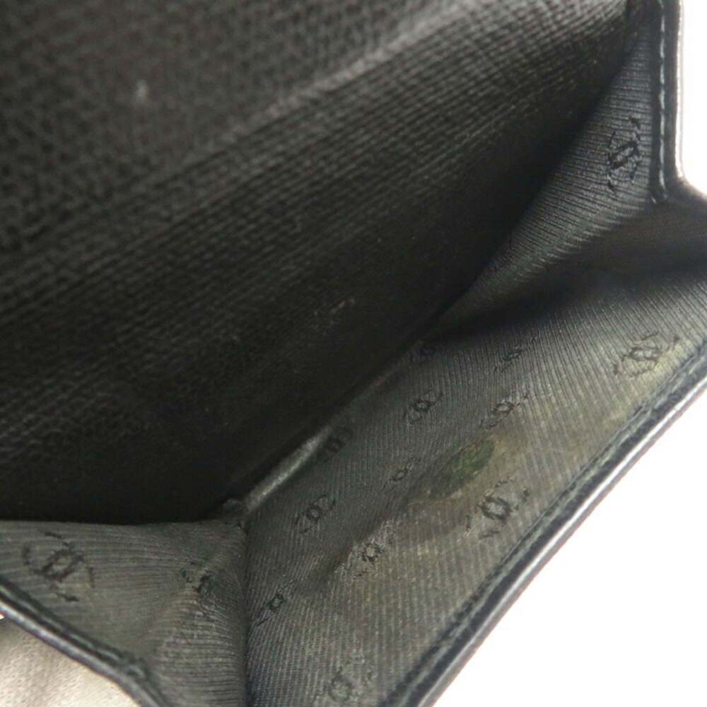 CHANEL Authentic Black Leather Wallet - Picture 8 of 10